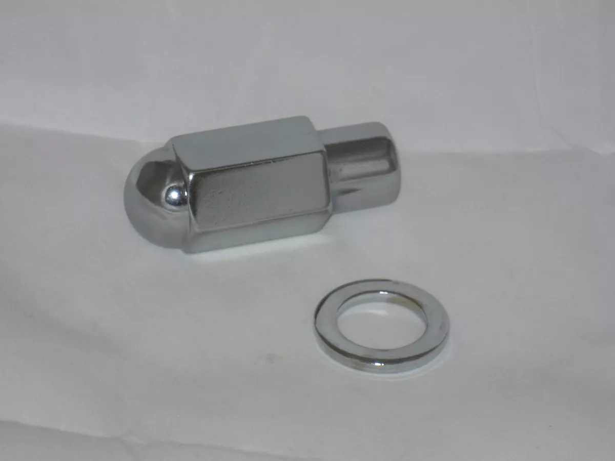 8 FOOSE DRIV DUALLY CUSTOM WHEEL RIM CHROME LUG NUT MAG SHANK