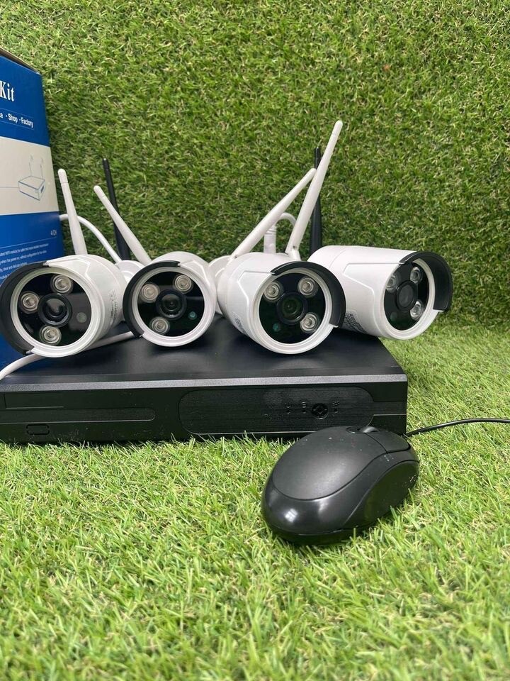 Kit Videosorveglianza Wireless 4 Telecamere - Full HD, 5G, NVR, Visione Notturna - Foto 3