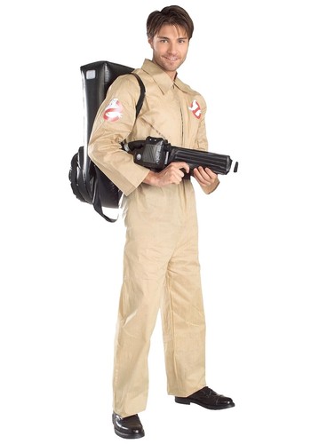 Disguise Adults Ghostbusters Afterlife Movie Costume Jumpsuit Inflatable Proton Pack Multicolored Costume Accessory, Medium - View #10