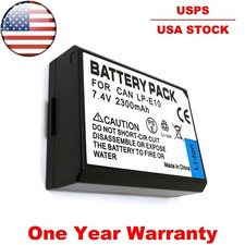 Li-ion Battery Pack For LP-E10 Canon EOS 1100D EOS 1200D EOS 1300D EOS 1500D New