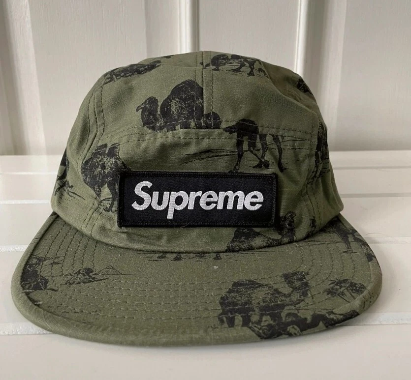 SS12 Supreme Camels Camp Cap hat vintage Very Rare 2012