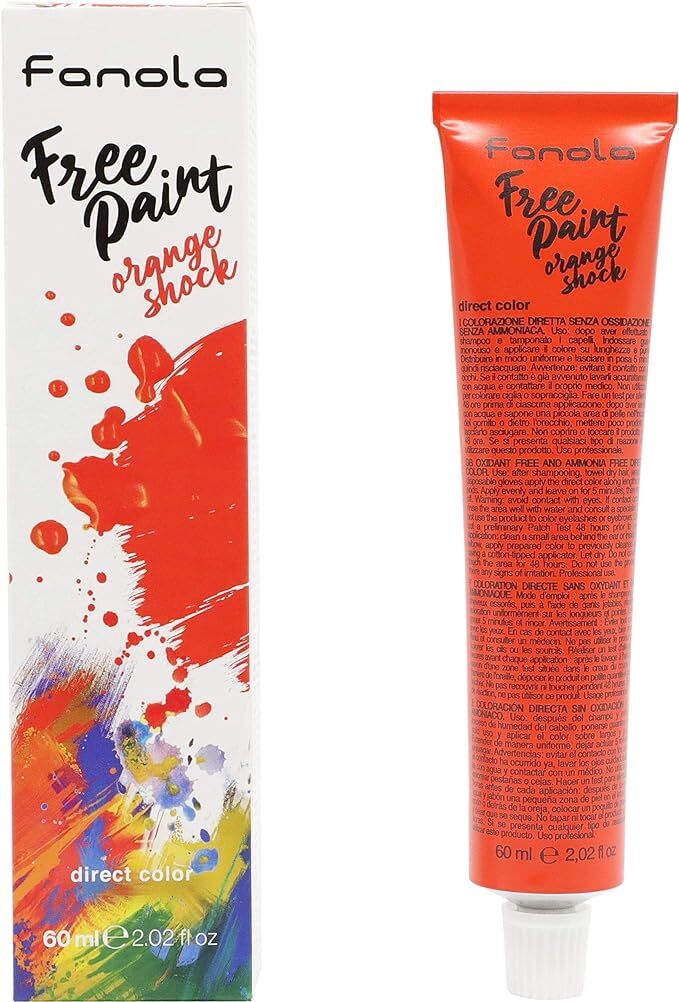 FANOLA FREE PAINT COLORAZ. DIRETTA ORANGE SHO.60M