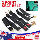 <!--F#f_0-->Seat Belt Universal Safety 2 Sets 2 Point Truck Strap Seatbelt AU<!--F/-->