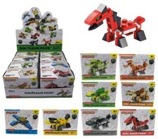 320 x Dinosaur Park Building Bricks Kits Sets Toys Games Job Lot Bulk Wholesale