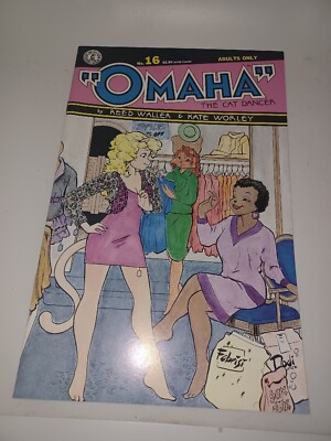 Kitchen Sink Press Omaha The Cat Dancer #16 9.6 Bagged