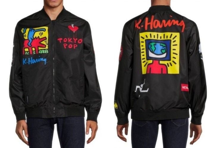 Members Only x Keith Haring Print Jacket 0400018909736 NWT Members Only x Keith Haring Print Jacket 0400018909736 NWT