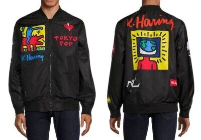 Members Only x Keith Haring Print Jacket 0400018909736 NWT Members Only x Keith Haring Print Jacket 0400018909736 NWT