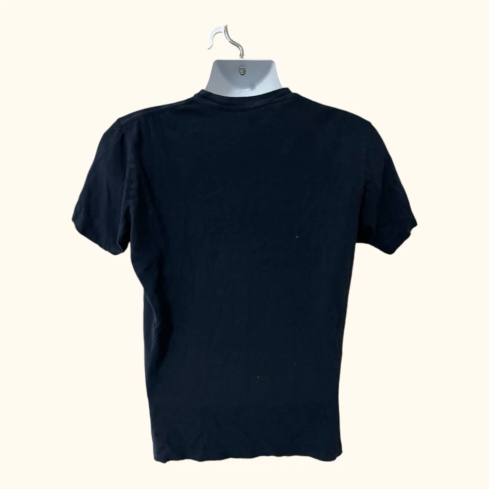 Camiseta para hombre The Almost 1974 Southern Weather talla M negra defecto Alt Rock Underoath Foto 4 de 4