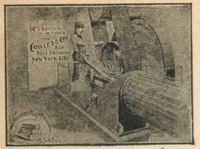 Billhead, Cowles & Co, Belt Dressing, Long Island City, Queens, New York NY 1916