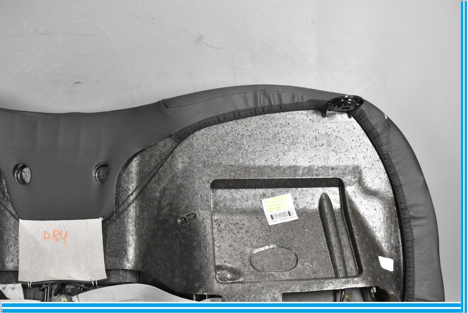 14-17 Maserati Quattroporte Rear Seat Lower Cushion Leather Black Oem