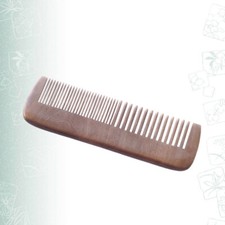 Bamboo Miss Breezelike Sandalwood Hair Comb Wide Teeth Curly
