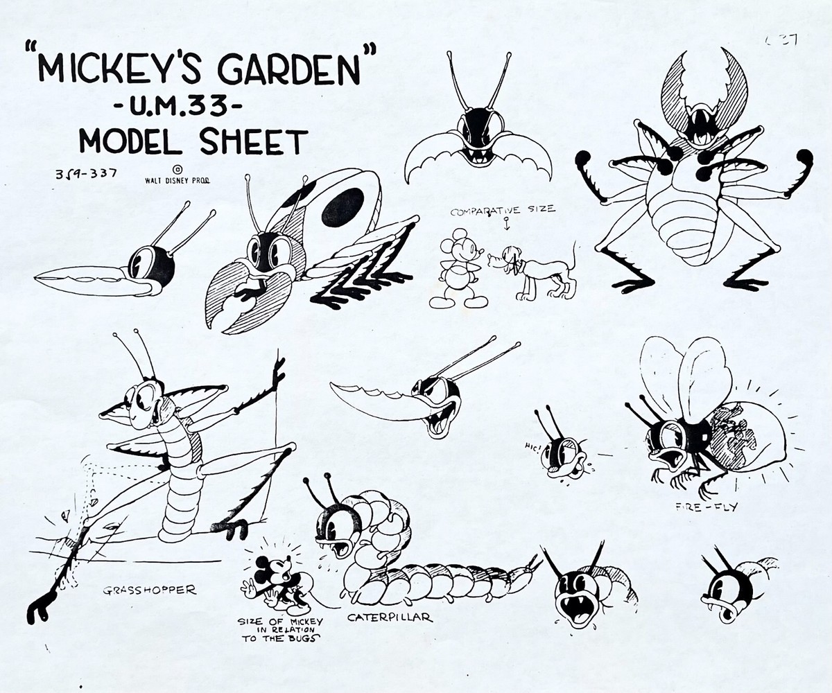 ミッキーマウス 鉛筆画 Mickey's Garden ミッキーマウス 鉛筆画 Mickey's Garden