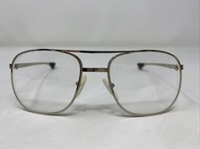 ArtCraft USA OP 55-18-140 Matte Silver Metal Full Rim Eyeglasses Frame BD20