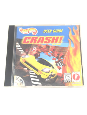 1999 Hot Wheels CRASH CD-ROM Windows PC Game