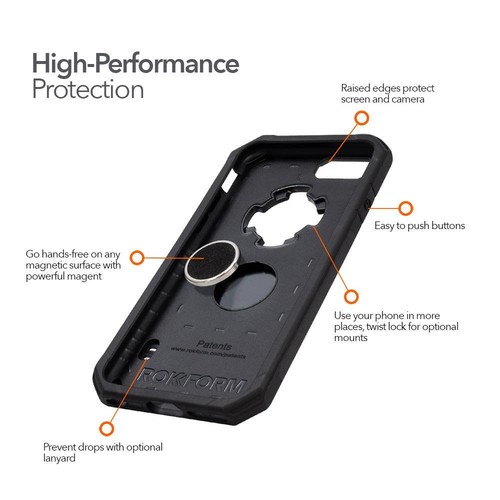 Rokform iPhone SE (2nd & 3rd generation) Rugged Case Magnetic & Twist Lock - Picture 2 of 4