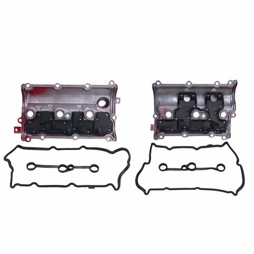 2x Upgrade Aluminum Valve Cover Set For 2009-13 Infiniti G37 2009-20 Nissan 370Z - Picture 3 of 9