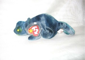 Ty Beanie Baby Rainbow the Chameleon Plush Stuffed Animal 180B | eBay