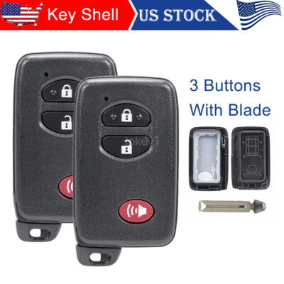 2 for Toyota RAV4 Prius Venza 4Runner RAV4 Smart Remote Car Key Fob ...