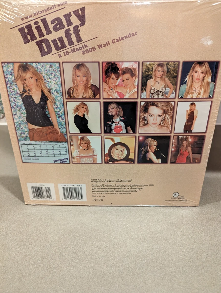 Hilary Duff - 2006 Calendar BRAND NEW SEALED NOS | eBay