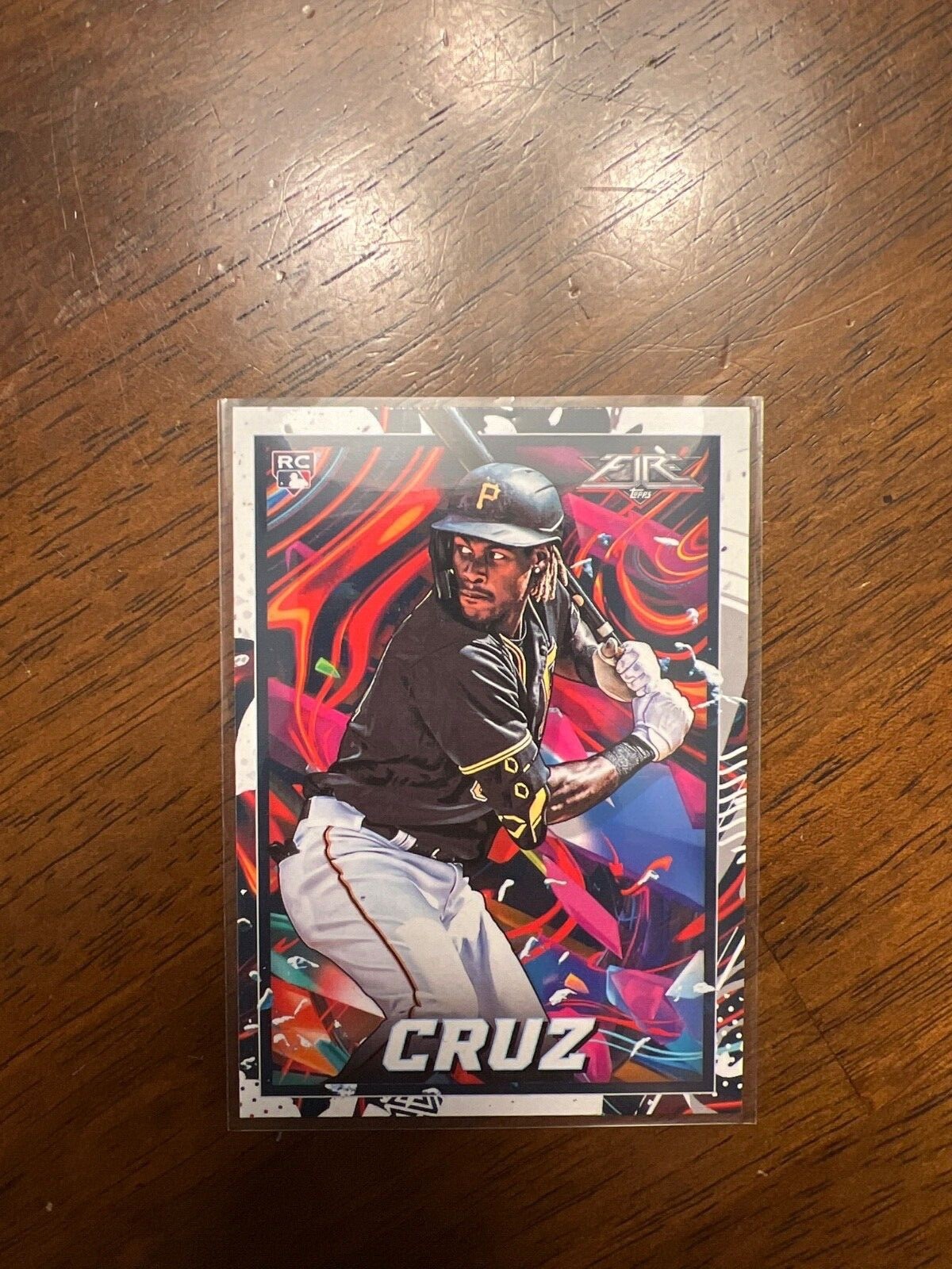 2022 Topps Fire Oneil Cruz #133 ROOKIE - Pirates