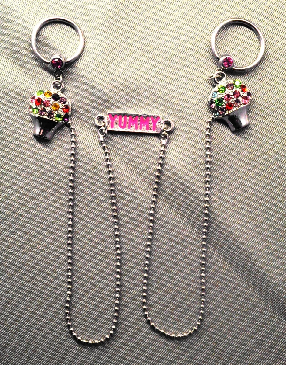 Key chain nipple best sale ring