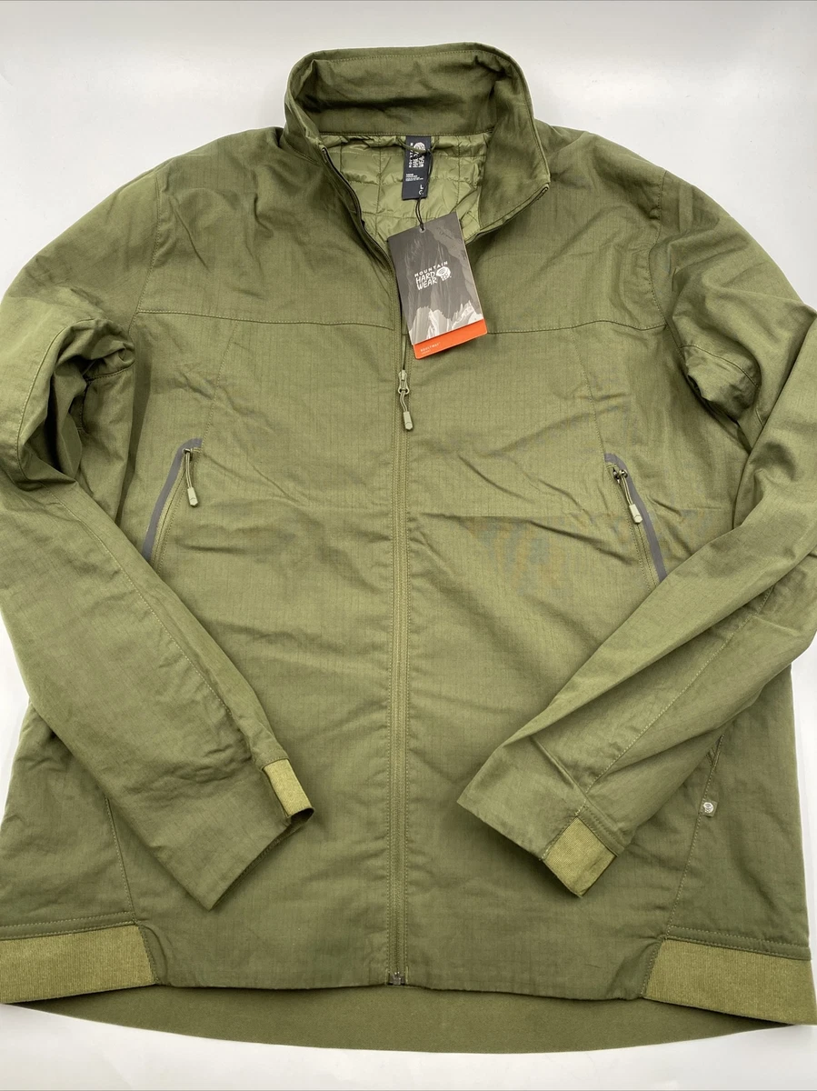 Mountain Hardwear Men's Boultway Jacket Amry Green Size Large MSRP $175 |  eBay