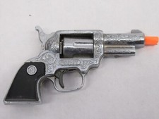 Vintage NICHOLS PAINT revolver small cap gun toy 3.5"