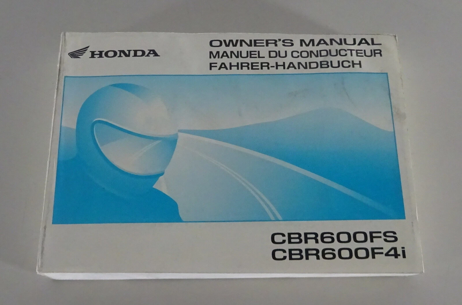 Operating Instructions / Manual Honda CBR600 FS / F4i PC 35 Year 2001