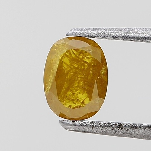 oval yellow natural diamond 0.52tcw "HD Video" for Jewelry - Picture 4 of 16