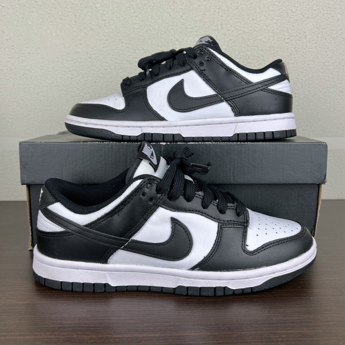 即発★定番!大人気★NIKE★W NIKE DUNK LOW★DD1503 101 Nike Dunk Low Black White Panda DD1503-101 Women's Size US 6