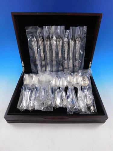 King Richard by Towle Sterling Silver Flatware Set For 8 Service 42 Pieces New