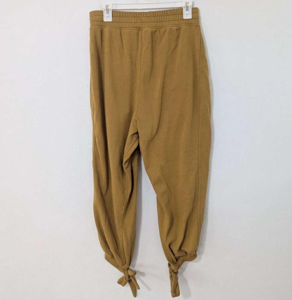 free-people-movement circle back tie cuff high rise sweatpants
