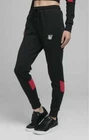 SikSilk Womens Black Intensity Track Pants UK10 Small