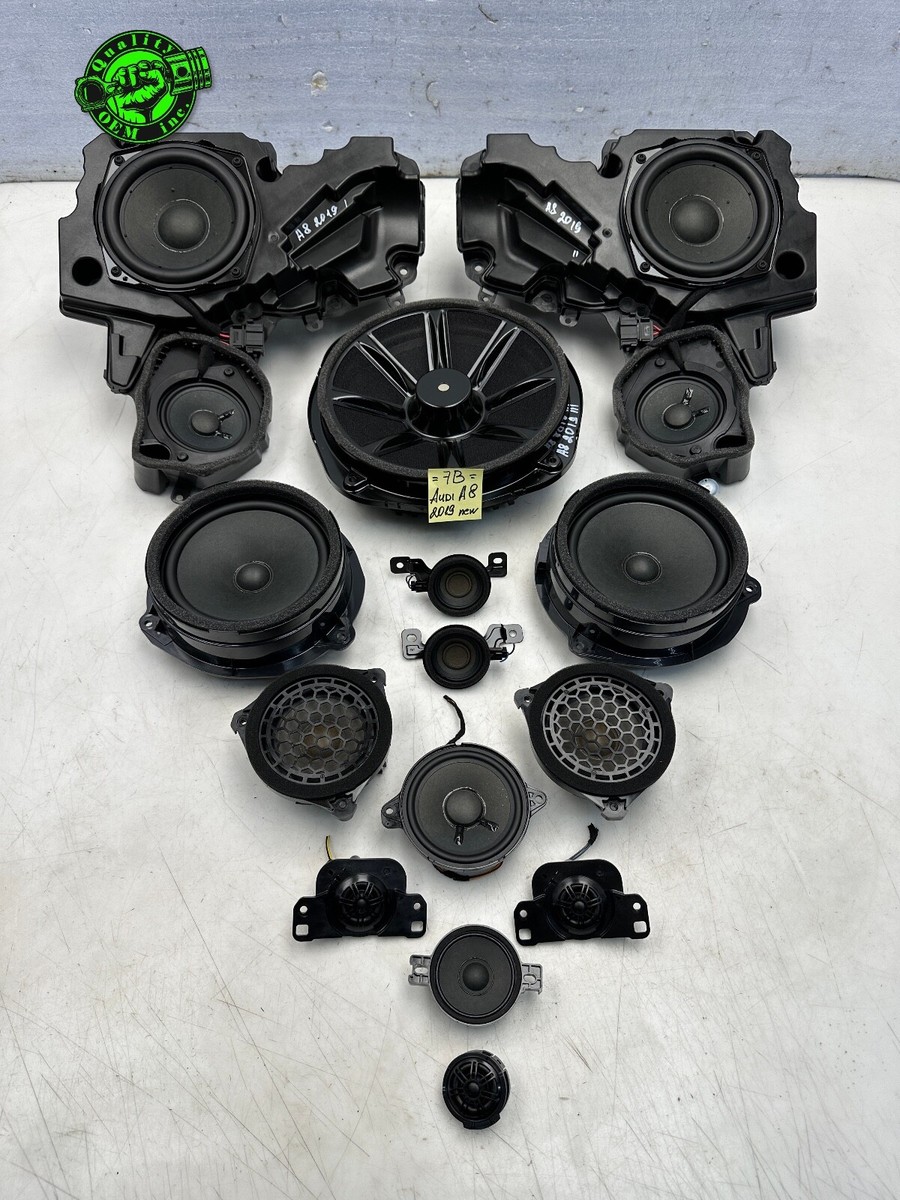 2019-2023 AUDI A8 A8L S8 SOUND SPEAKERS SUBWOOFER BANG & OLUFSEN