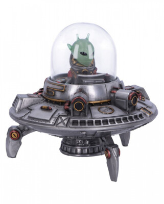 First Contact Alien & UFO Sci-Fi Figur 14cm