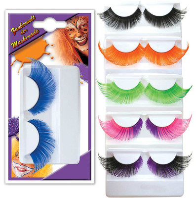 Fashion Wimpern knstliche Wimpern bunt lange Wimpern Kunstwimpern  123097113 | eBay.de