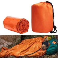 Emergency Sleeping Bag Ultra Waterproof Mylar Thermal Blankets Lightweight Survi