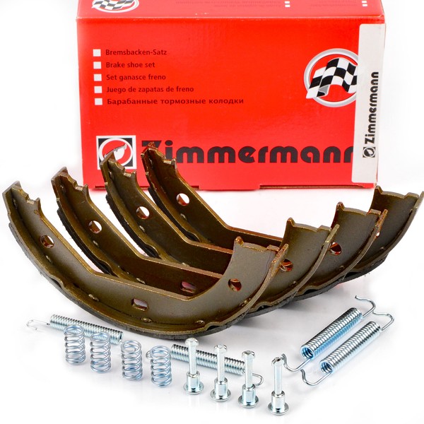 Zimmermann 10990.103.4 Bremsbacken Federsatz FüR BMW E81 E87 E46 E90 E39 F30 X1-image