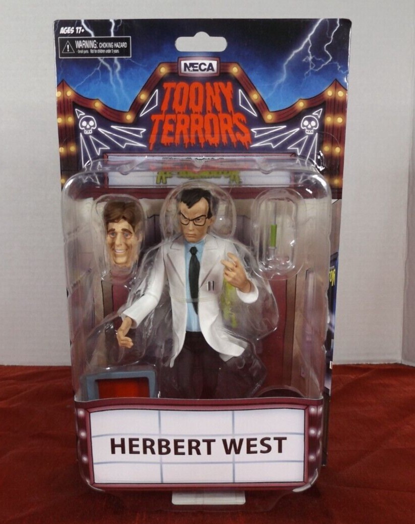 NEW NECA TOONY TERRORS RE-ANIMATOR HERBERT WEST 6