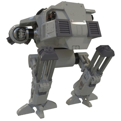 Metallic Details MDR48150 Scale Modellbausatz 1:48 Kampfroboter D-209 (3D-gedruckt) - Bild 11 von 24