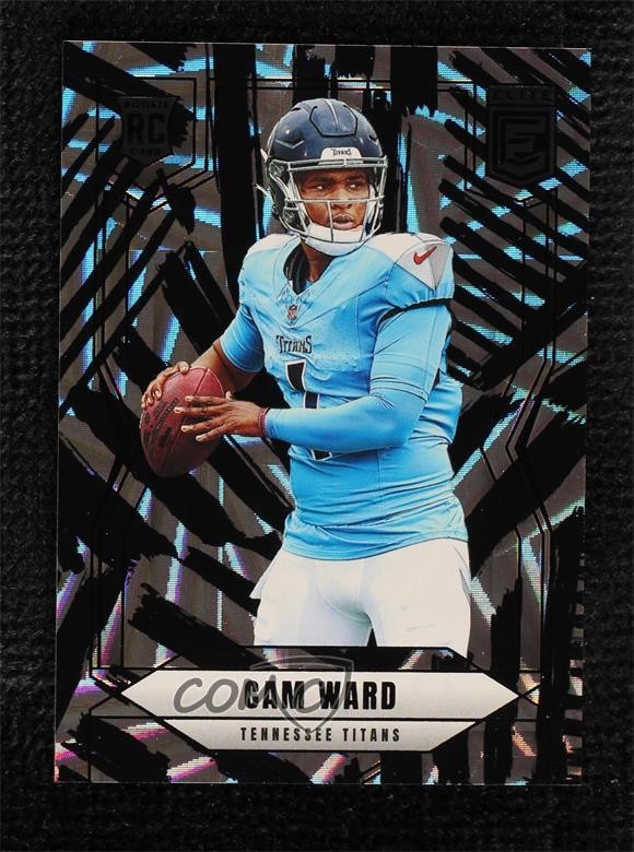 2025 Panini Donruss Elite Rookies Razzle Dazzle Cameron Ward Cam #101 Rookie RC