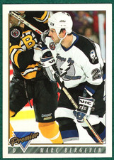 Marc Bergevin - 1993-94 Topps Premier #373 - Tampa Bay Lightning Hockey Card