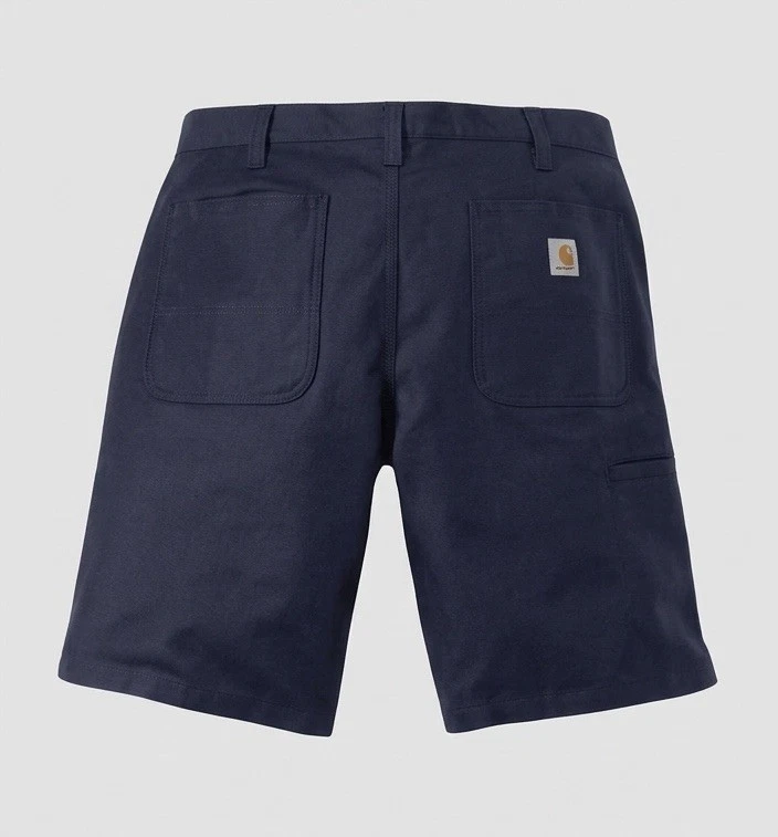 Carhartt Men's Relaxed Fit Rugged Flex Shorts Size 36 Navy