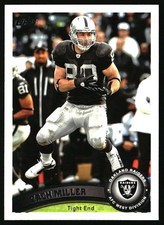 2011 Topps #98 Zach Miller Oakland Raiders