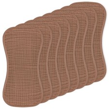 Muslin Baby Burp Washable Cloths Sets for Girl Boy Large 8 Pack 100 Cotton B...