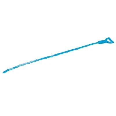 SILVERLINE Drain UnBlocker Stick Tool Hair Remover Cleaning Tool Kitchen Sink Snake Clog