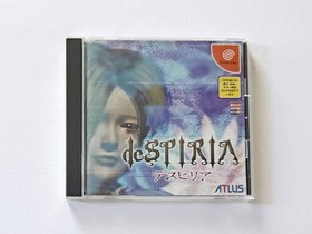Sega Dreamcast deSPIRIA with Obi Postcard Adventure Visual Novel NTSC-J Japan