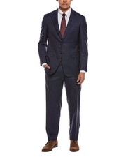 Canali 2Pc Wool Suit Men's Blue 50