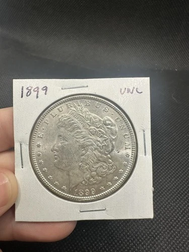 1899-P Morgan Silver Dollar $1 UNC Semi-Key Date