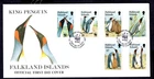 Falkland Islands - 1991 WWF King Penguin First Day Cover